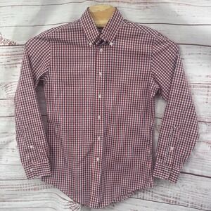 Brooks Brothers Regent Shirt Mens Size Small Non‎ Iron Supima Cotton Gingham